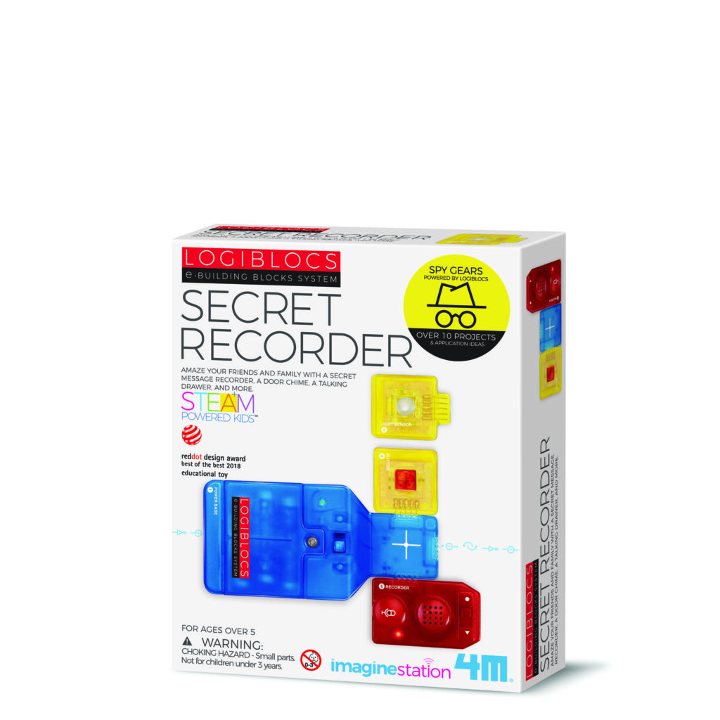 4M Logiblocs Secret Recorder outer box