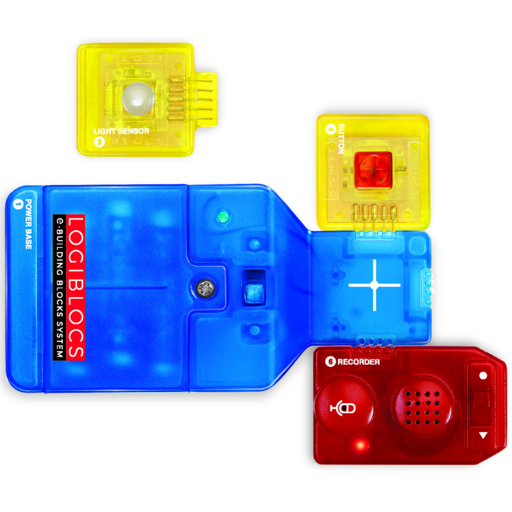 4M Logiblocs Secret Recorder building blocks sample