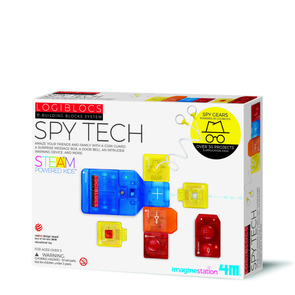 4M Logiblocs Spy Tech Kit outer box