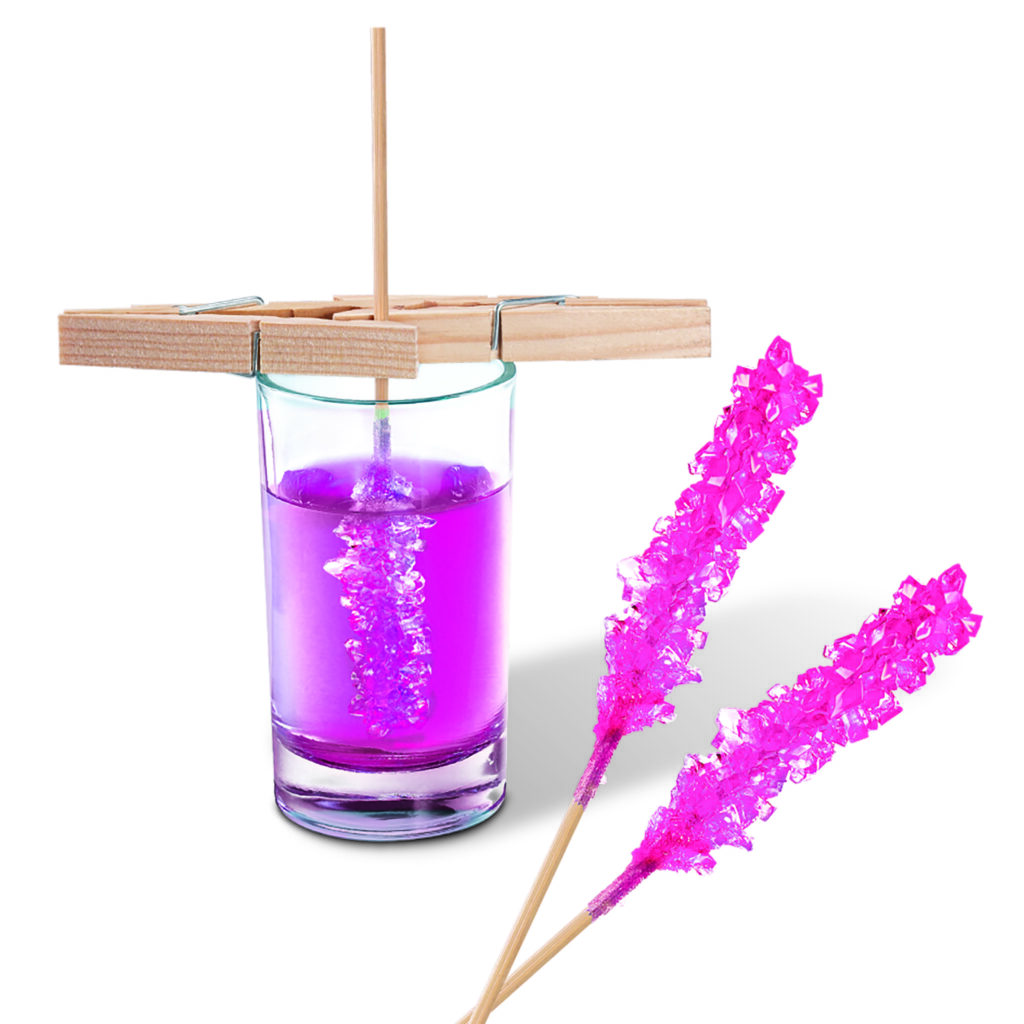 4M STEAM Deluxe Kitchen Science Kit sample experiment photo rock candy