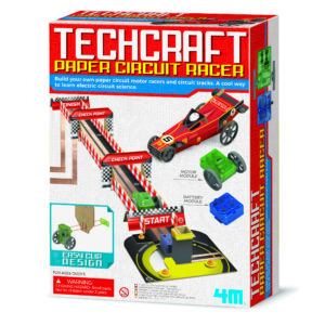 4M TechCraft Paper Circuit Racer outer box