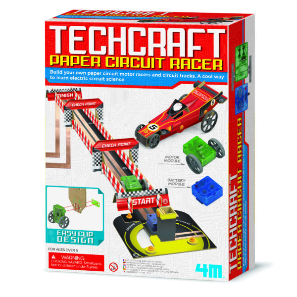 4M TechCraft Paper Circuit Racer outer box