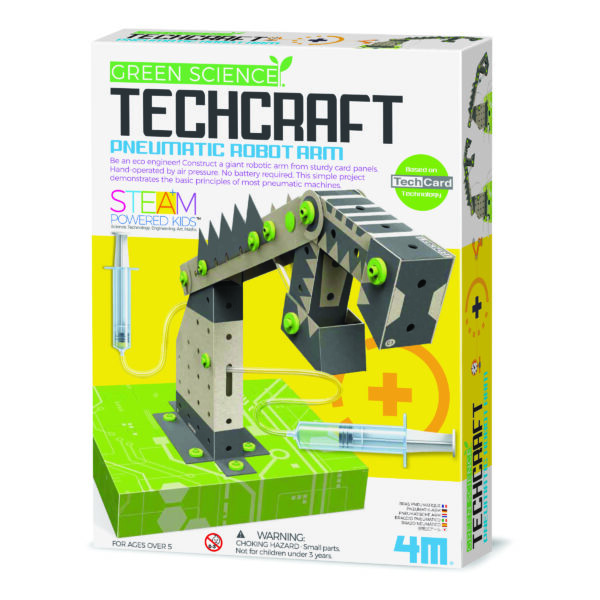 4M TechCraft Paper Science Robot Arm outer box