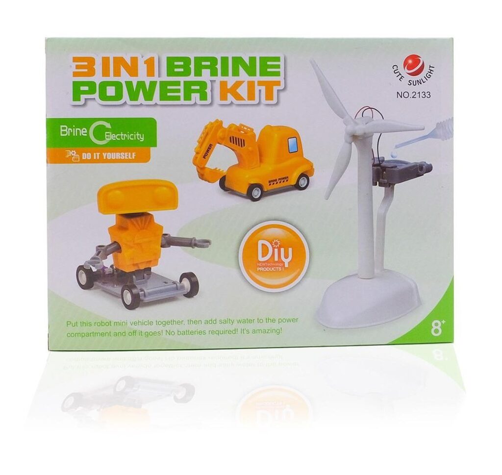 3 in 1 Saltwater Power Science Kit External Box photo