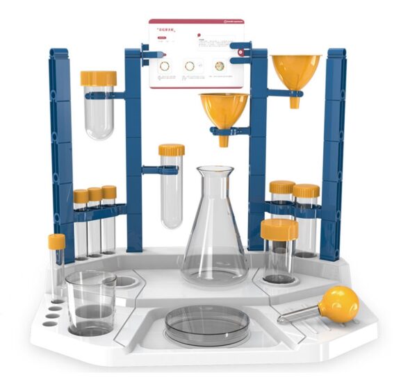 Discover Science Chemistry Lab Station Kit Actual lab setup for reference