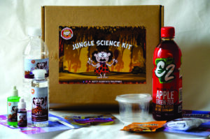 Nutty Scientists Jungle Science Kit experiments and contents