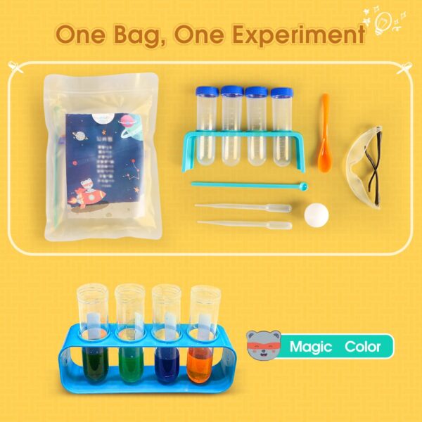 STEAM Bear Science Experiment Kit features of our kit